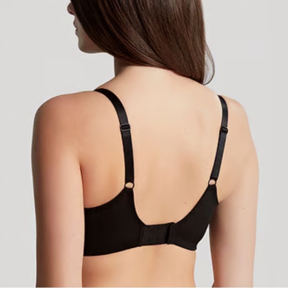Panache Yasmin Plunge Bra Black Size 32FF - Picture 2 of 9